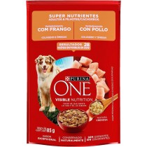 SACHE PURINA ONE CÃES SUPER NUTRIENTES 85G