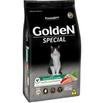 GOLDEN SPECIAL FRANGO E CARNE GATOS CASTRADOS 10,1KG