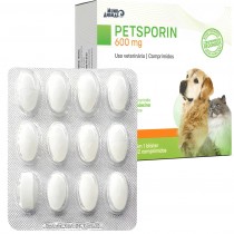 PETSPORIN CEFALEXINA 600MG (12 COMPRIMIDOS)