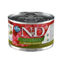 PATÊ ND QUINOA WET, CÃES ADULTOS PELE E PALAGEM - PATO E COCO (140G)