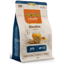 SPECIAL DOG BISCOITOS ASSADOS, ADULTO - AVEIA E MEL (500g)