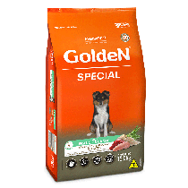 RAÇÃO GOLDEN SPECIAL CÃES,  FILHOTE - RAÇA PEQUENA (15KG)