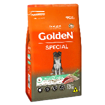RAÇÃO GOLDEN SPECIAL CÃES,  FILHOTE - RAÇA PEQUENA (3KG)
