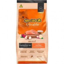 SPECIAL CAT ULTRALIFE CASTRADO SENIOR 10+ SALMÃO 3KG