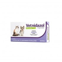 VETNIDAZOL 75MG (10 COMPRIMIDOS)